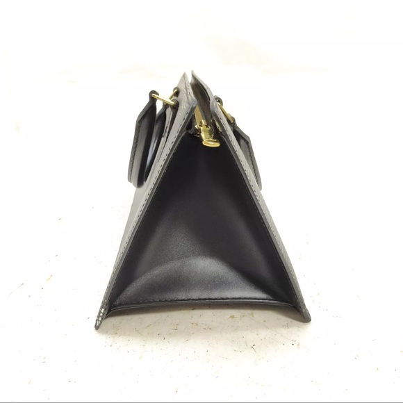 Louis Vuitton LV Hand Bag M52092 Sac Triangle Black Epi 1384018 - Picture 4 of 8